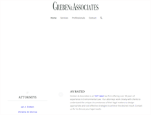 Tablet Screenshot of grebenlaw.com